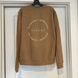 Sakara Nutrition Signature Sweatshirt Size Small